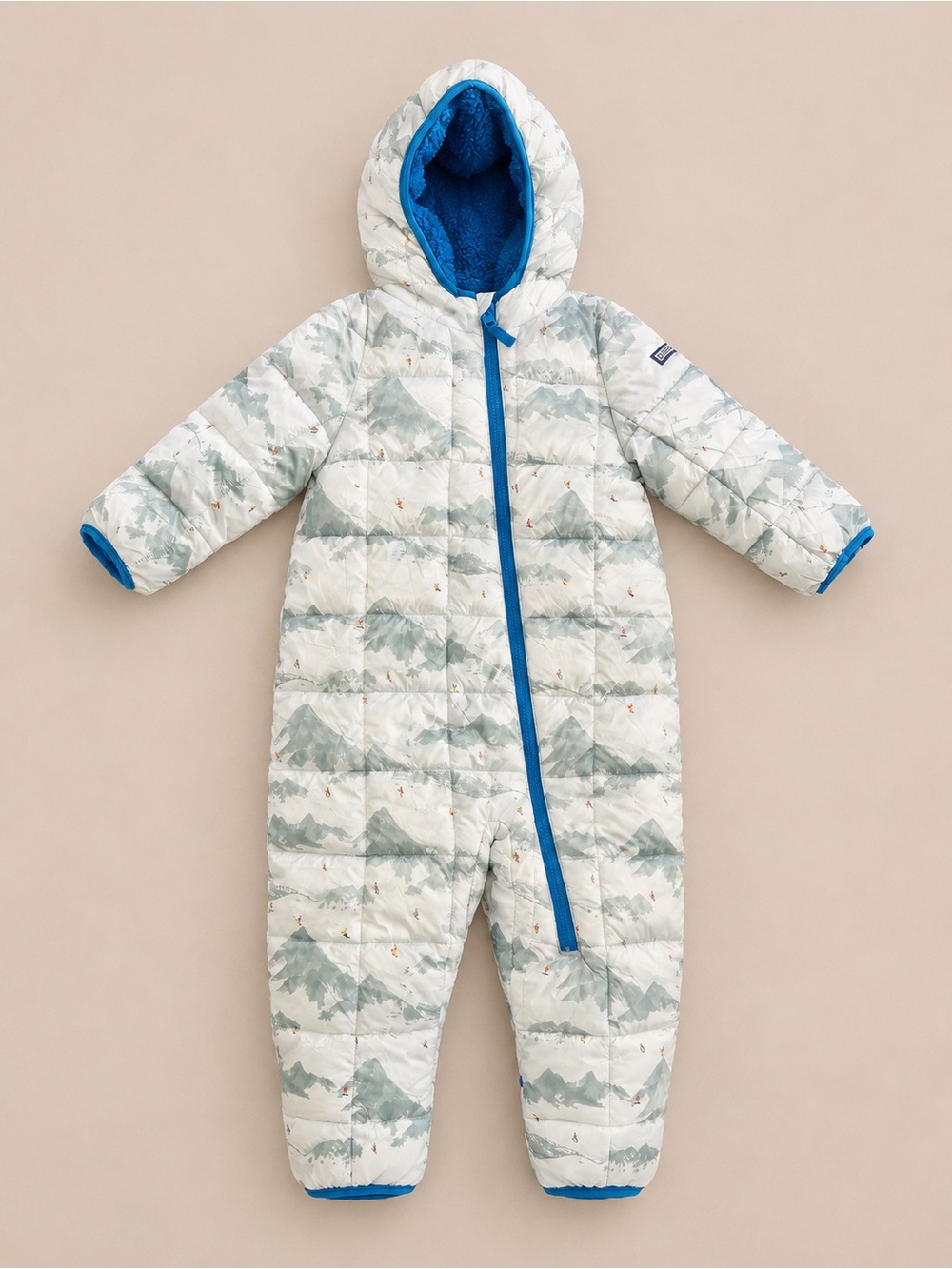 Spyder Baby Snowsuit 24 Months Winter Bunting Ski Suit Hooded One Piece